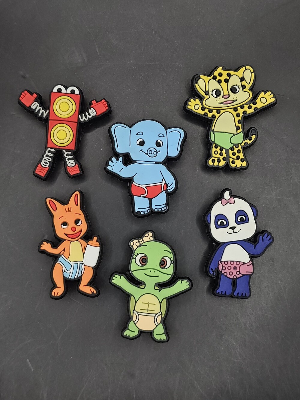 (5/$15) Word Party Bundle Croc Charm